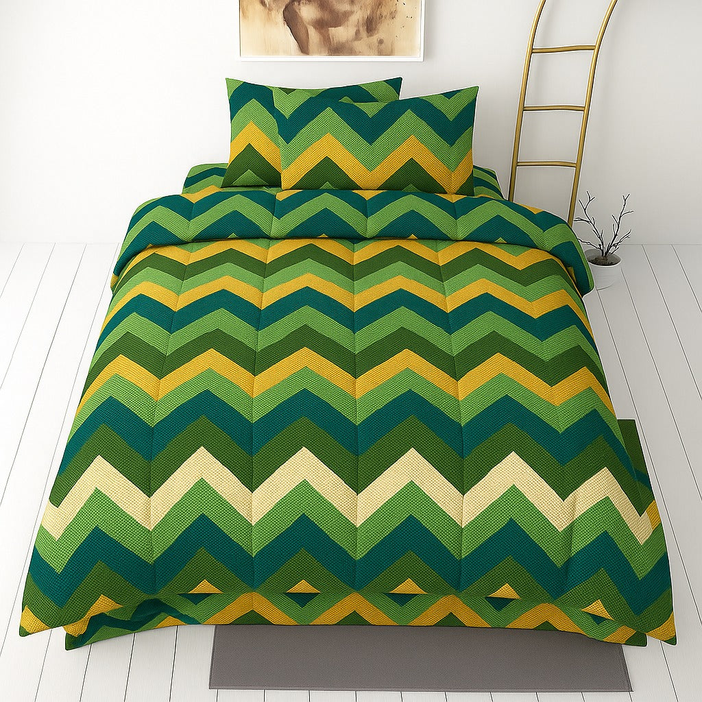 Tiktok- 3pcs Single Quilt Cover Set (Without Filling)