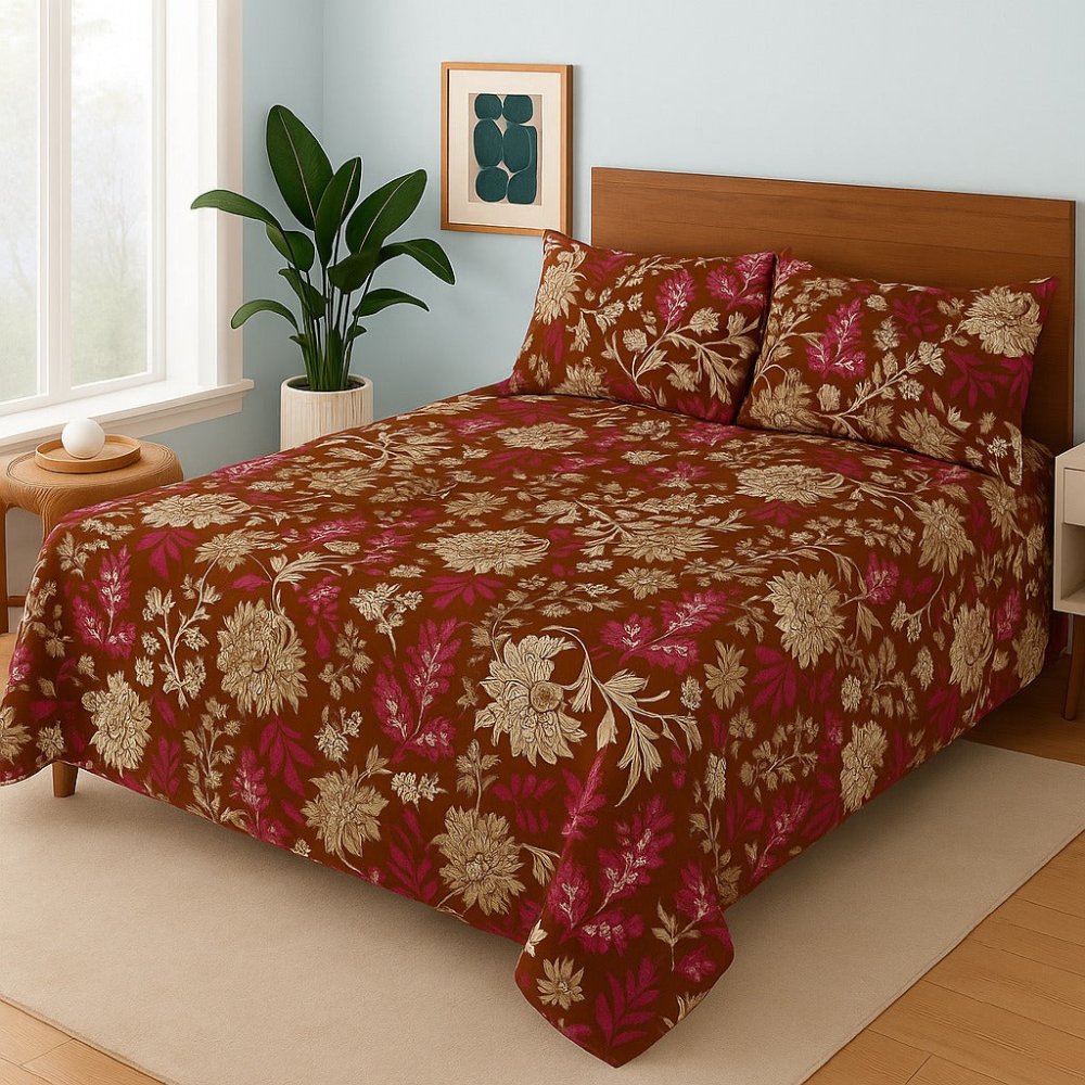 FOREST LEAVES - Bedsheet Set - Zaraish.com
