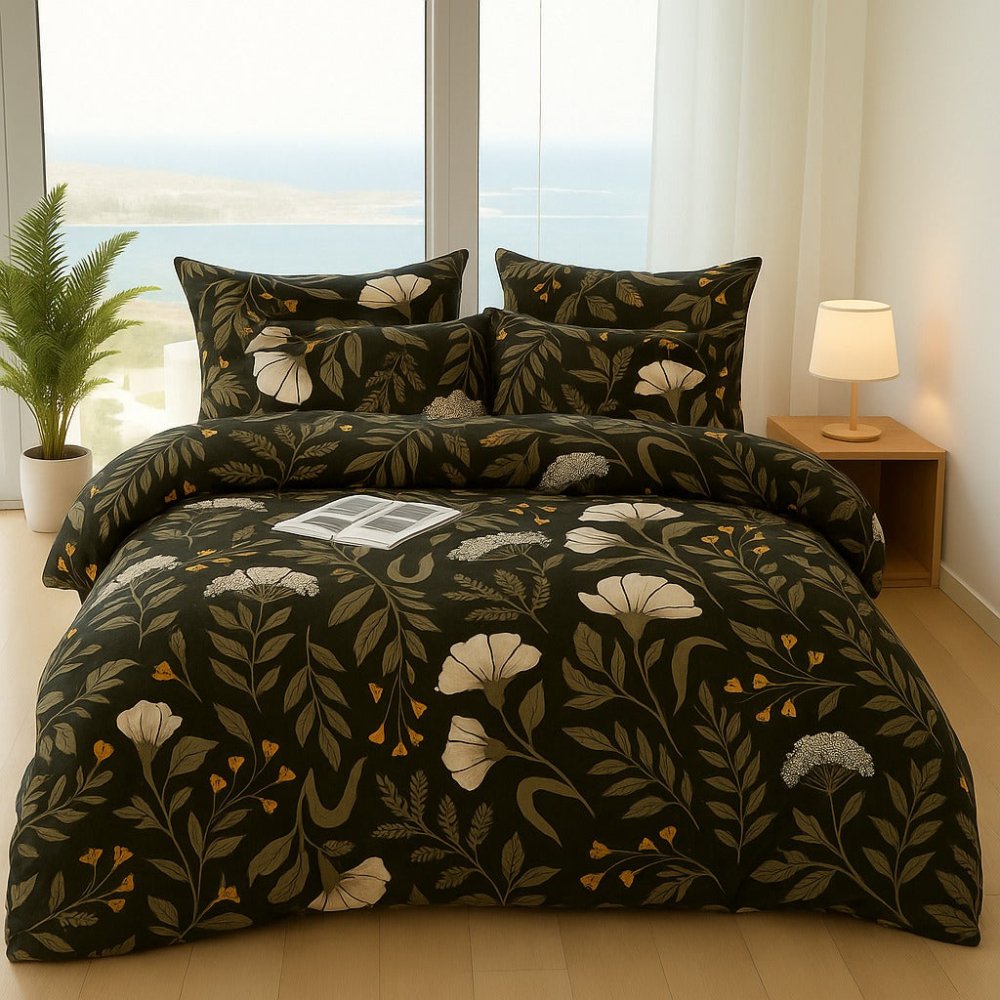 Olivery - 6pcs Quilt Cover Set (Without Filling) - Zaraish.com
