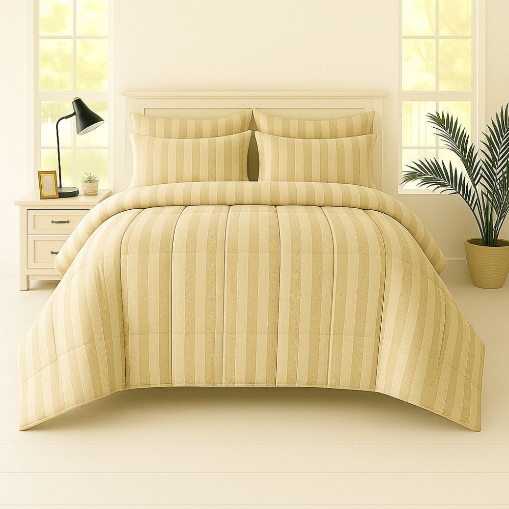 SKIN STRIPE - Premium SUMMER 6pcs Comforter Set - Zaraish.com