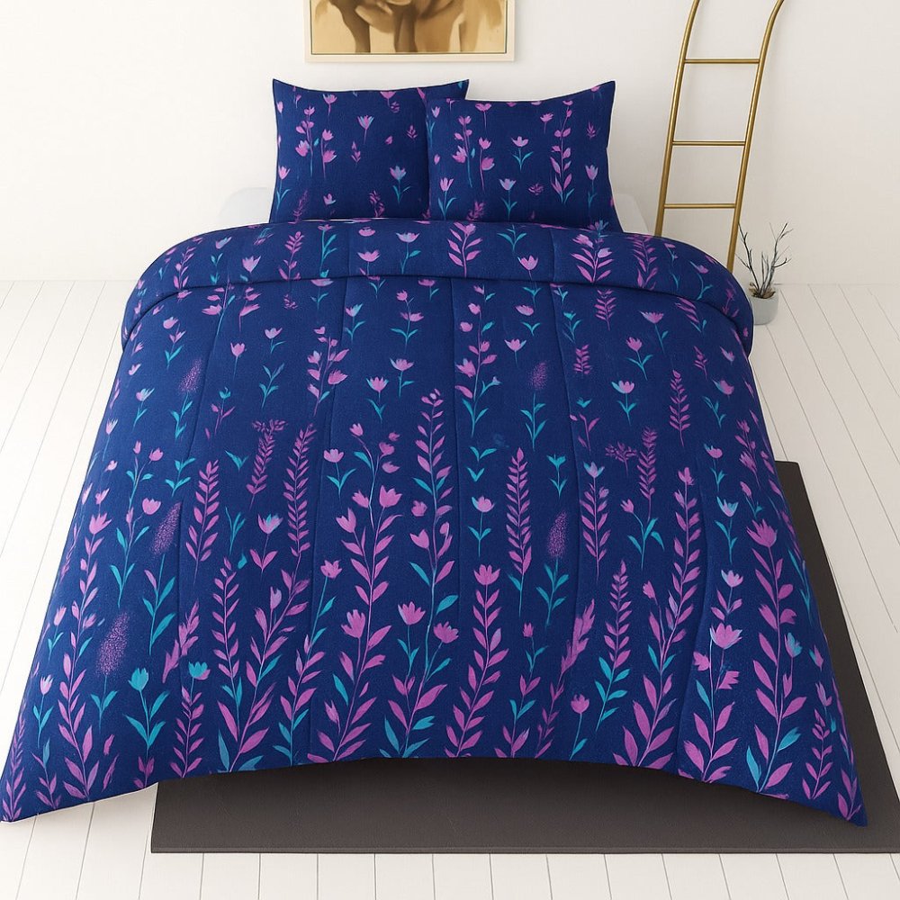 Alektra - 3pcs Single Quilt Cover Set (Without Filling) - Zaraish.com