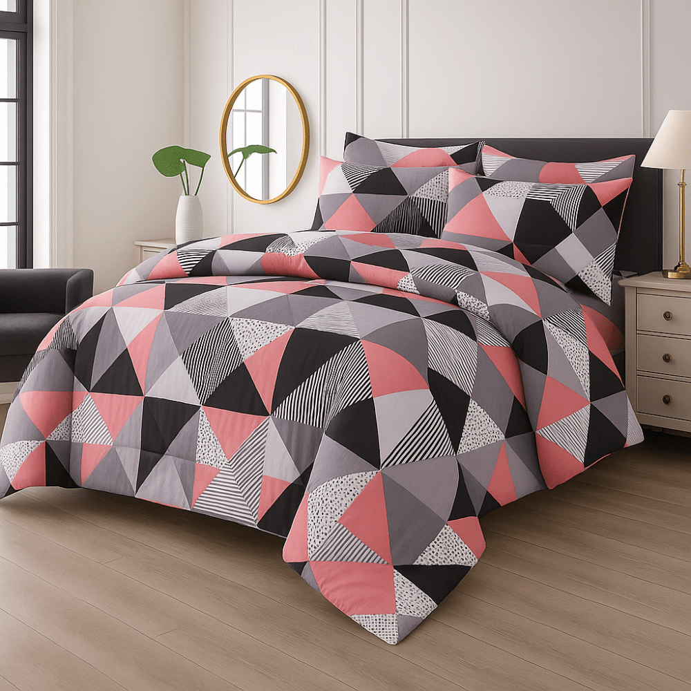 Austin box _Premium Pure Cotton 6 Comforter Set - Zaraish.com