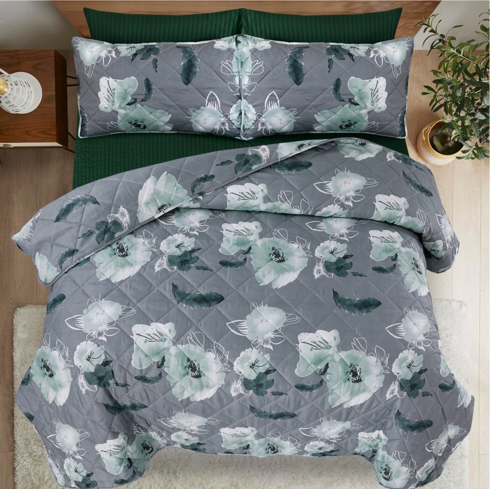 Charlotte - Premium Pure Cotton 6pcs Comforter Set - Zaraish.com