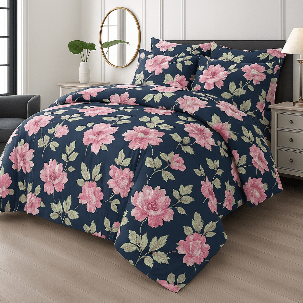 Darwin_Premium Pure Cotton 6 Comforter Set - Zaraish.com