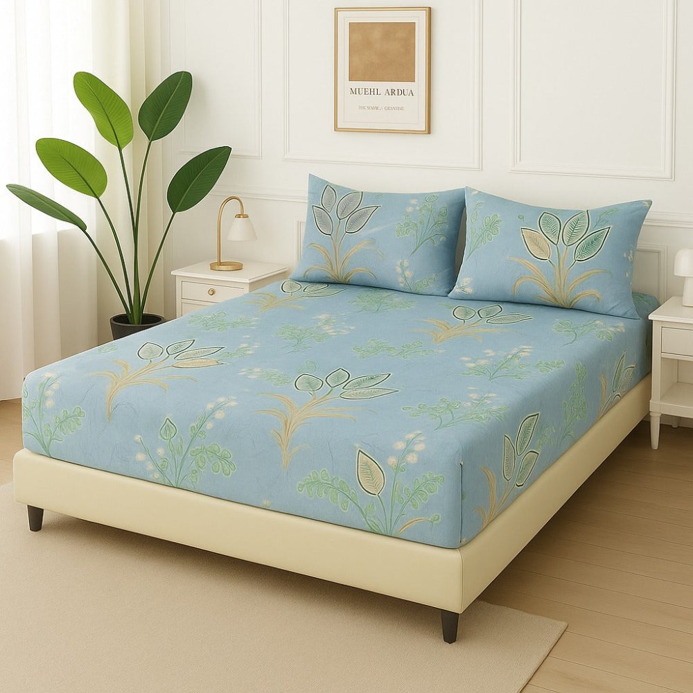 Sky TREE - Fitted Bedsheet Set - Zaraish.com