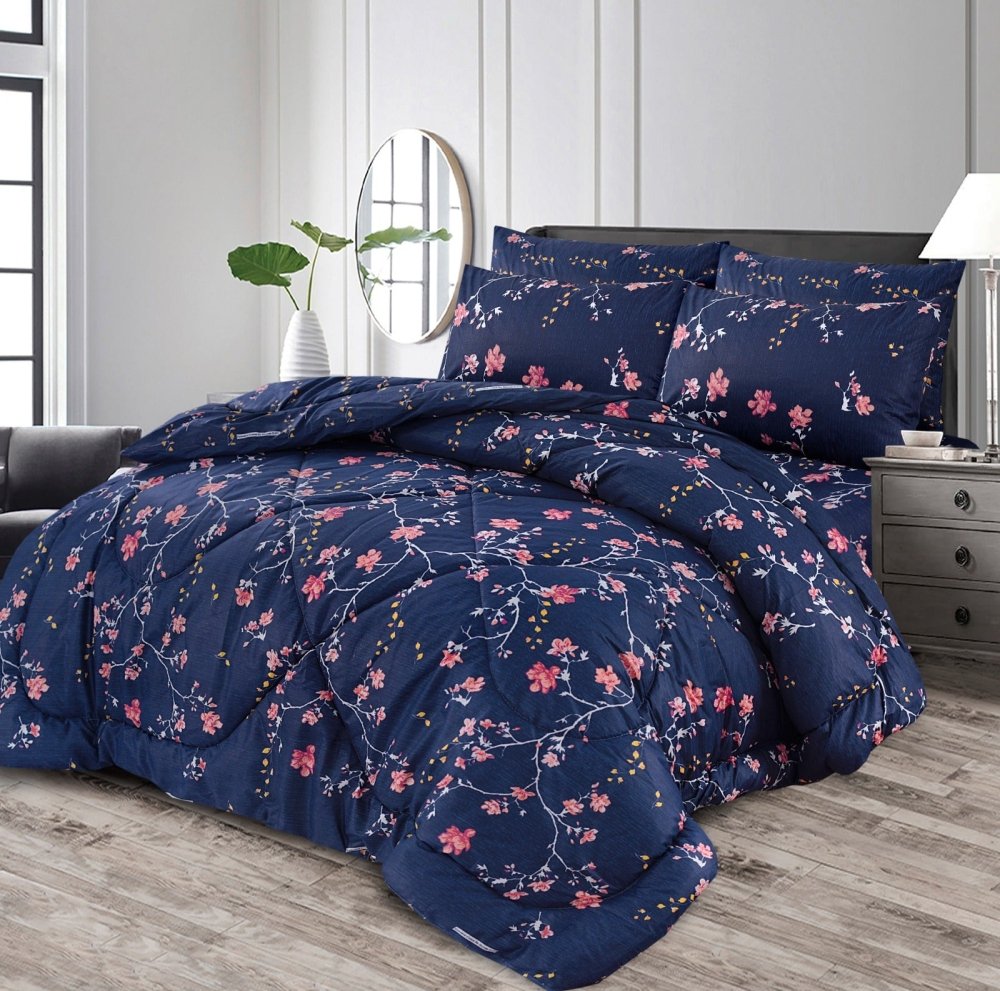 Tulip - 8pcs Summer Comforter set (light filling) - Zaraish.com