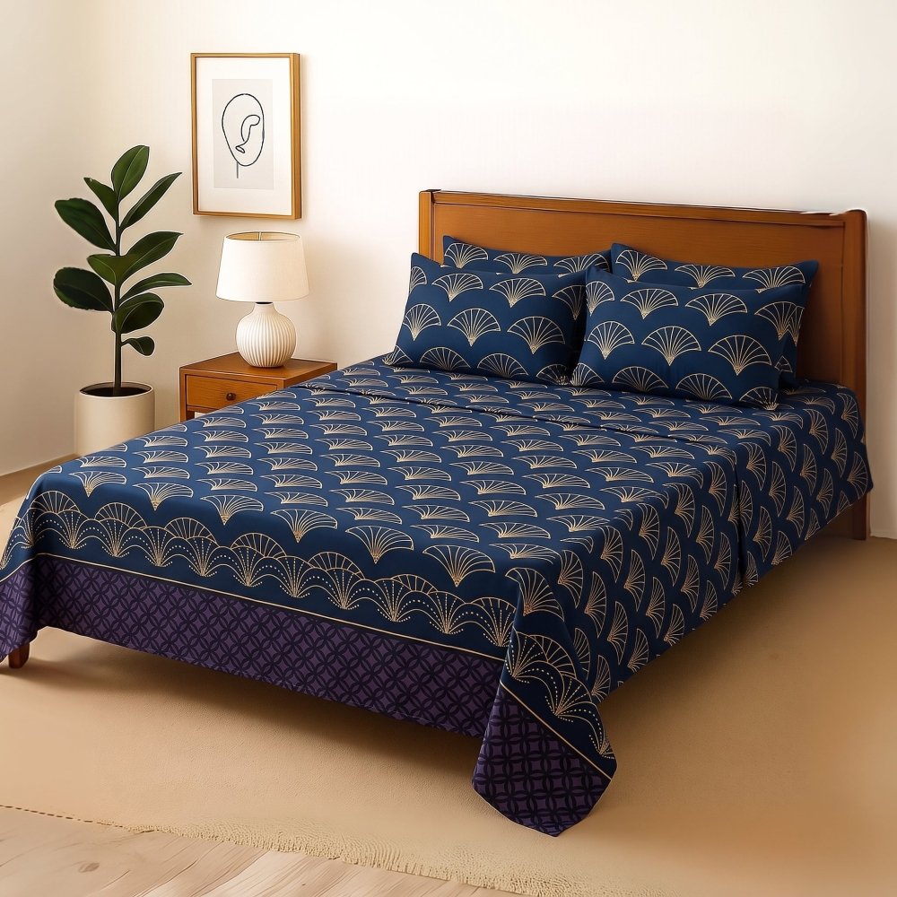 Ultra - Bedsheet With 4 Pillow Covers - Zaraish.com