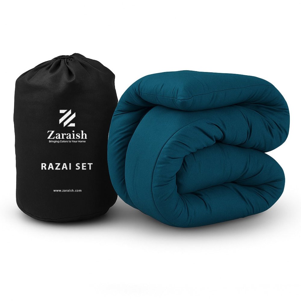 Zink Plain - WINTER RAZAI Set (HEAVY FILLING) - Zaraish.com